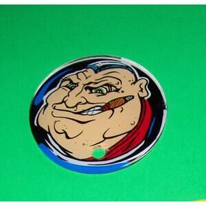 Junkyard Pinball KEYCHAIN Plastic Promo Original NOS Crazy Bob 1996